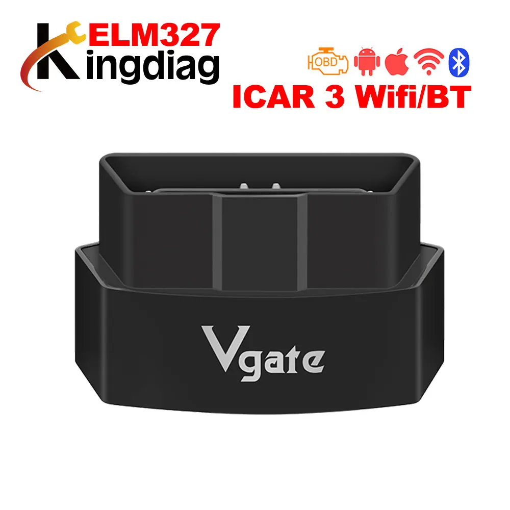 Автомобильный считыватель кодов ICar 3 ELM327 Bluetooth/Wifi OBDII ELM 327 Icar Pro OBD2 диагностический