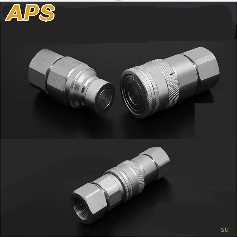 Быстроразъемный гидравлический быстроразъемный соединитель 1/4 3/8 1/2 3/4 1 дюйм |