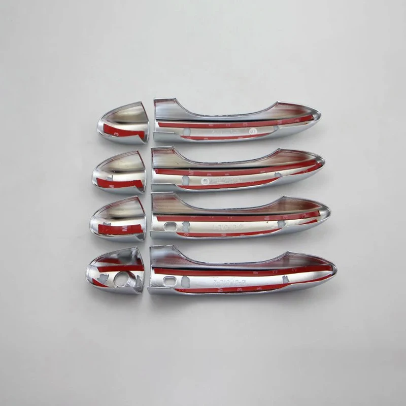 4 шт./компл. ABS Автомобильная наружная дверная ручка рамка отделка наклейка для Jeep