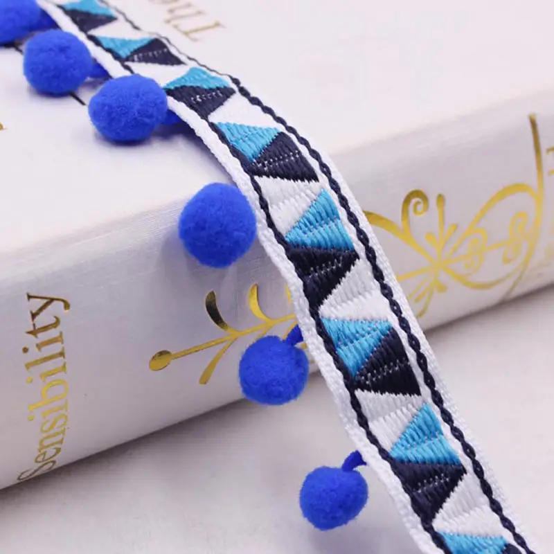 Кружевная лента аксессуары для шитья помпоны с кисточками отделка бахрома