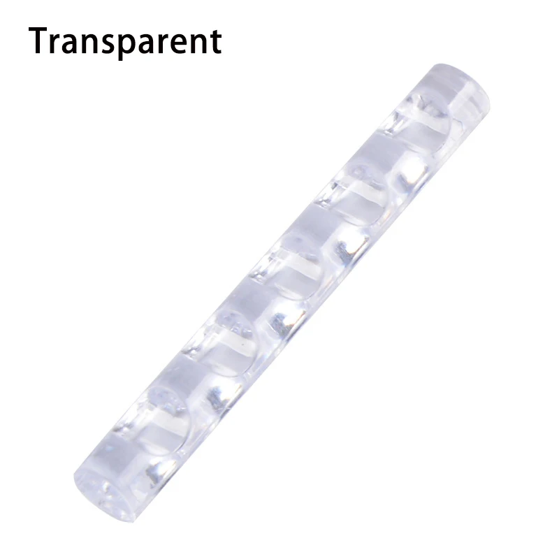 

1Pcs Acrylic Crystal Nail Art Brush Holder Display Stand Rest Tools for 5pcs UV Gel Brush Pen 5 Colors