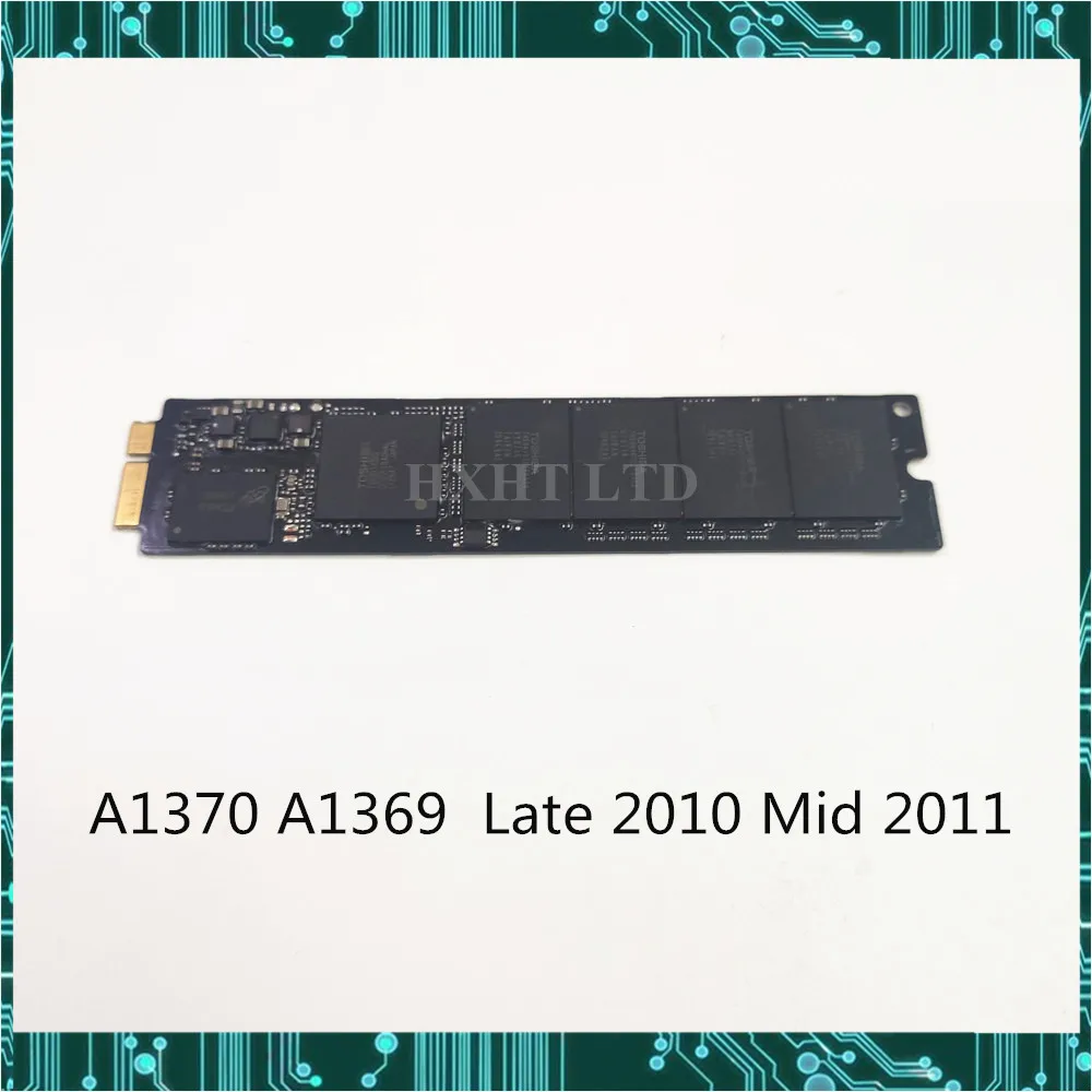 Оригинальный твердотельный накопитель для Apple Macbook Air 11 дюймов 13 A1370 A1369 SSD 64 ГБ 128 256