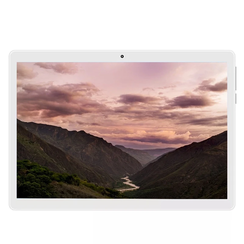 Портативный планшет 10 1 дюймов с большой передней и задней двойной камерой версия