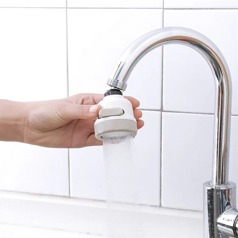 Rotatable Bathroom Kitchen Accessories Water Saver 3 Modes Tap Filter Faucet Extender Booster Tools | Обустройство дома