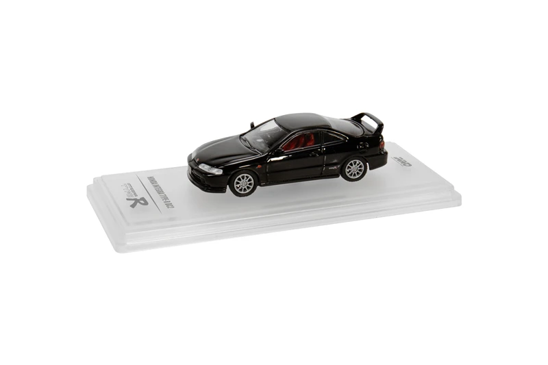 Inno64 1: 64 Honda Integra фон для фотографирования в технике Tye R DC2 1996 черный литой модельный автомобиль
