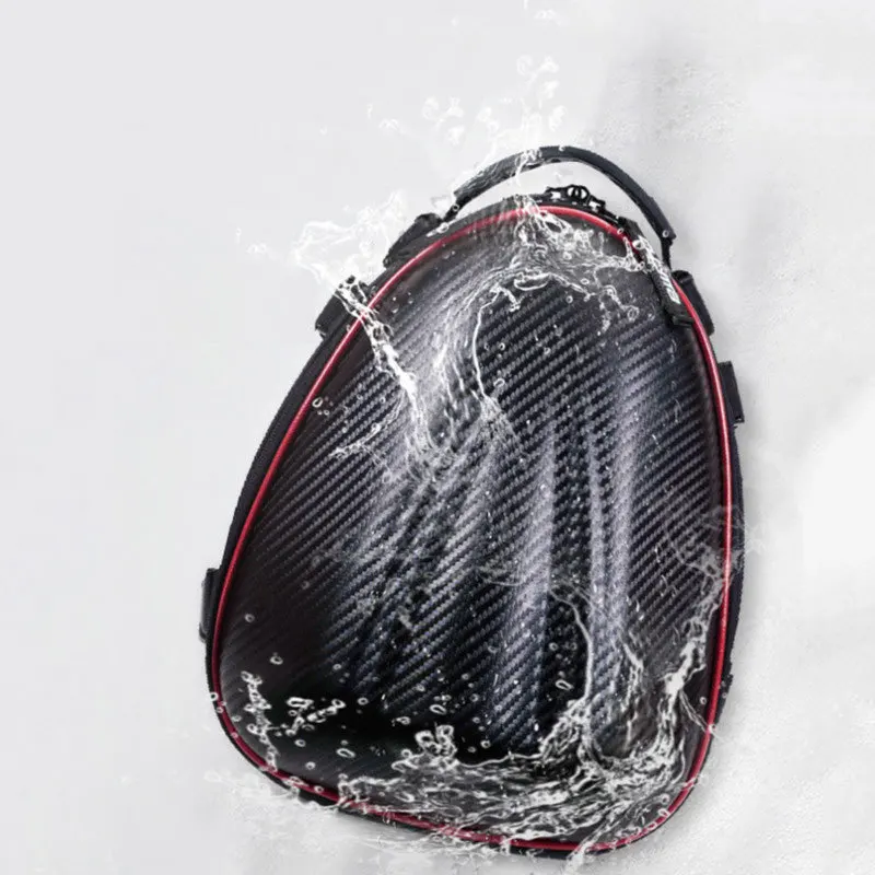 Водонепроницаемая мотоциклетная сумка на шлем прочная задняя вместительная