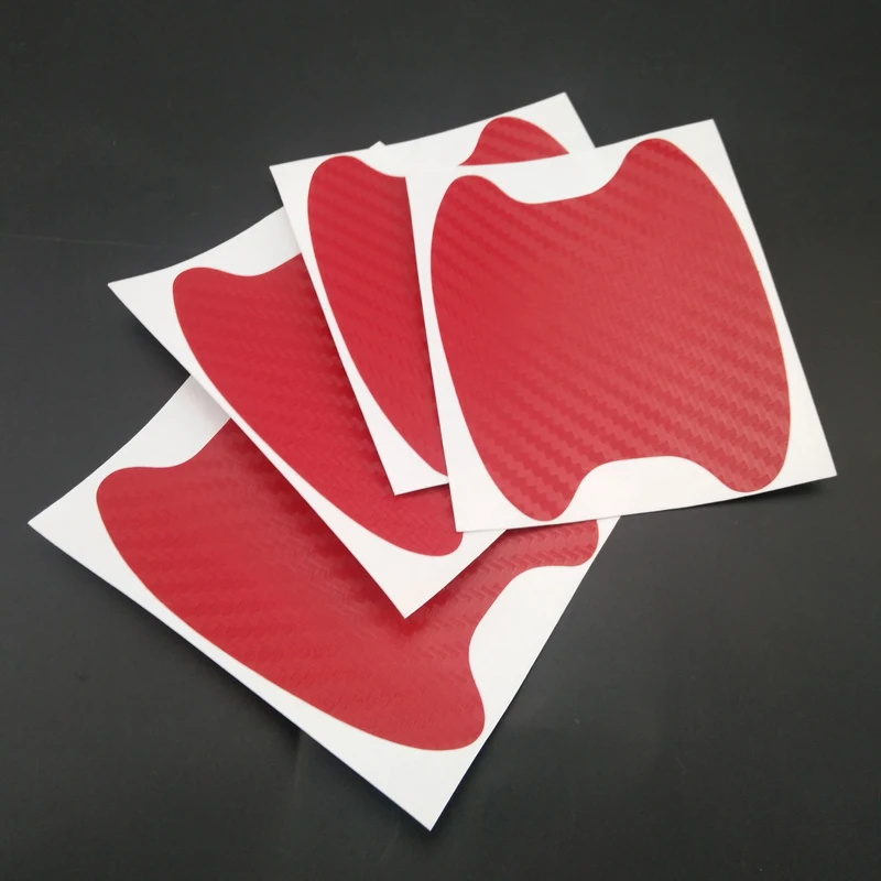 4 Ручка двери автомобиля защитная пленка 3D стикер автомобиля для Porsche Cayenne Macan S Panamera Cayman Carrera Porsche911 918