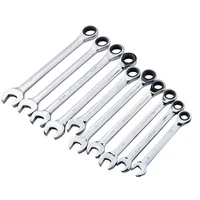 6mm 12mm ratchet spanner combination wrench of ratchet skate tool ring wrench ratchet set flexible multitool hand tool