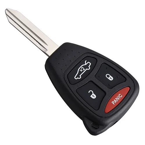 

Newest 4 Buttons Flip Key Shell Fit for Chrysler Key Case Fob Replacement