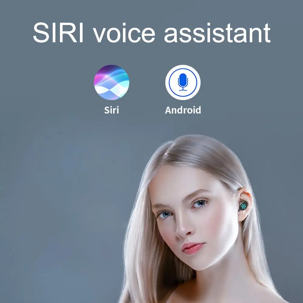 F9 наушники вкладыши TWS с Беспроводной Bluetooth гарнитура сенсорный In Ear спортивные