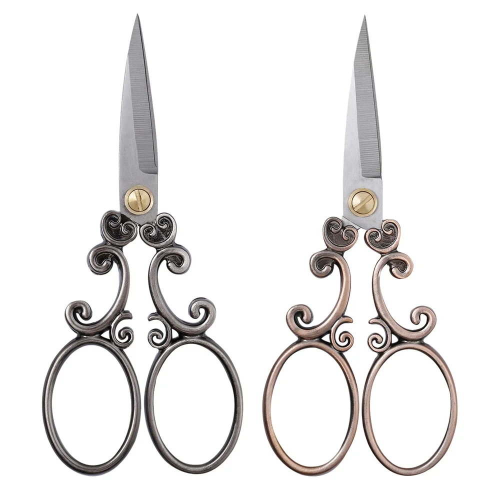 Ретро Стильные Ножницы Вышивка Шитье ножницы женские портные для рукоделия DIY
