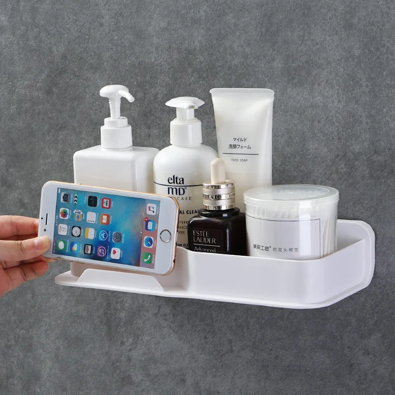 Bathroom Shelf Wall Mounted Corner Shower Shampoo Holder Kitchen Storage Rack Organizer Hanging | Обустройство дома