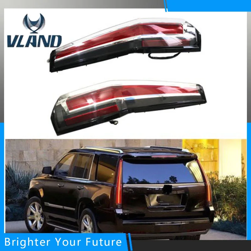 Escalade Style для GMC YUKON 2015 2016 2017 светодиодный задний фонарь s стоп светильник|brake light|led