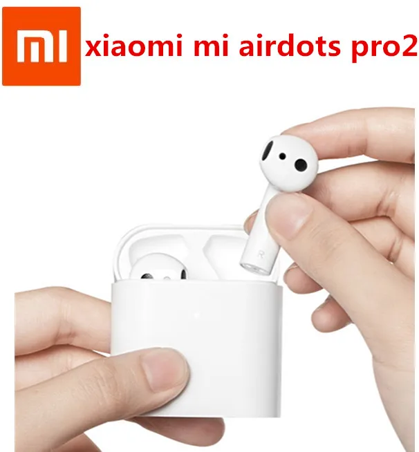 Оригинальные Xiaomi mi Airdots pro 2 xiaomi air TWS Bluetooth гарнитура настоящие беспроводные стерео
