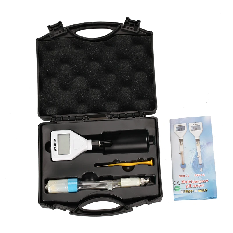 Digital PH Meter Tester Water Quality Analyzer BNC Repalceable Probe ATC Acidimeter for Cheese Meat Soil Cosmetics | Инструменты