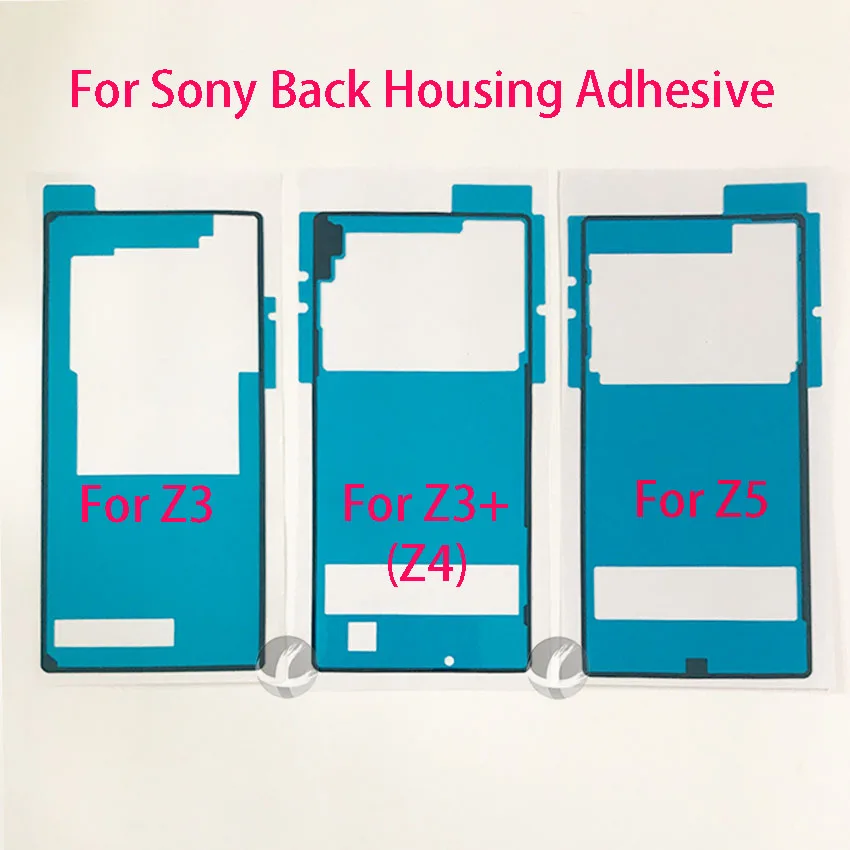 1 шт. наклейка на заднюю крышку для sony Xperia Z Z1 Z2 Z3 Plus Z4 Z5 Mini Compact Premium клейкая задняя