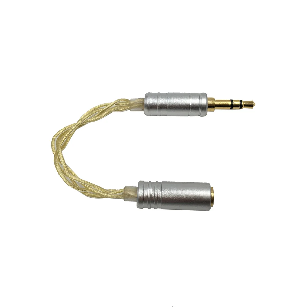 

2.5mm Socket to 3.5mm Jack Earphone Cable Jack Male to TRRS Female Audio Adapter Cable for 2.5mm Balanced Earphones Headphone