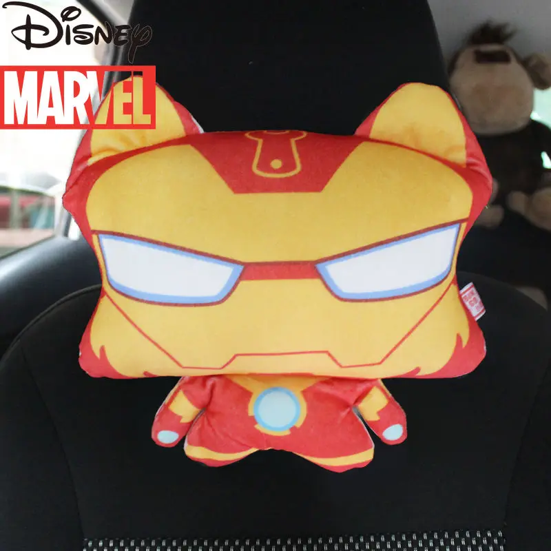 

Disney Marvel Captain America Creative Cute Cartoon Car Headrest Neck Pillow Lumbar Seat Pillow