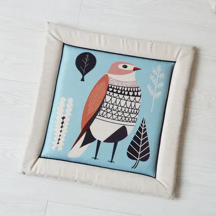 Скандинавская Подушка стул из массива дерева для обеда подушка офисного стула