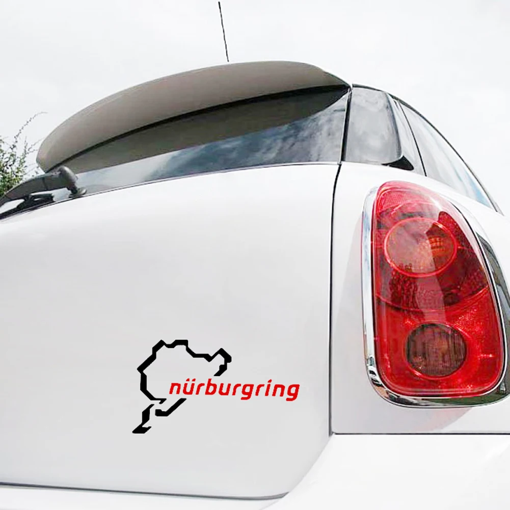 Nurburgring авто багажник кузова бампер окна украшения Стайлинг наклейки автомобиля внешние аксессуары бутик Новые оптовые продажи