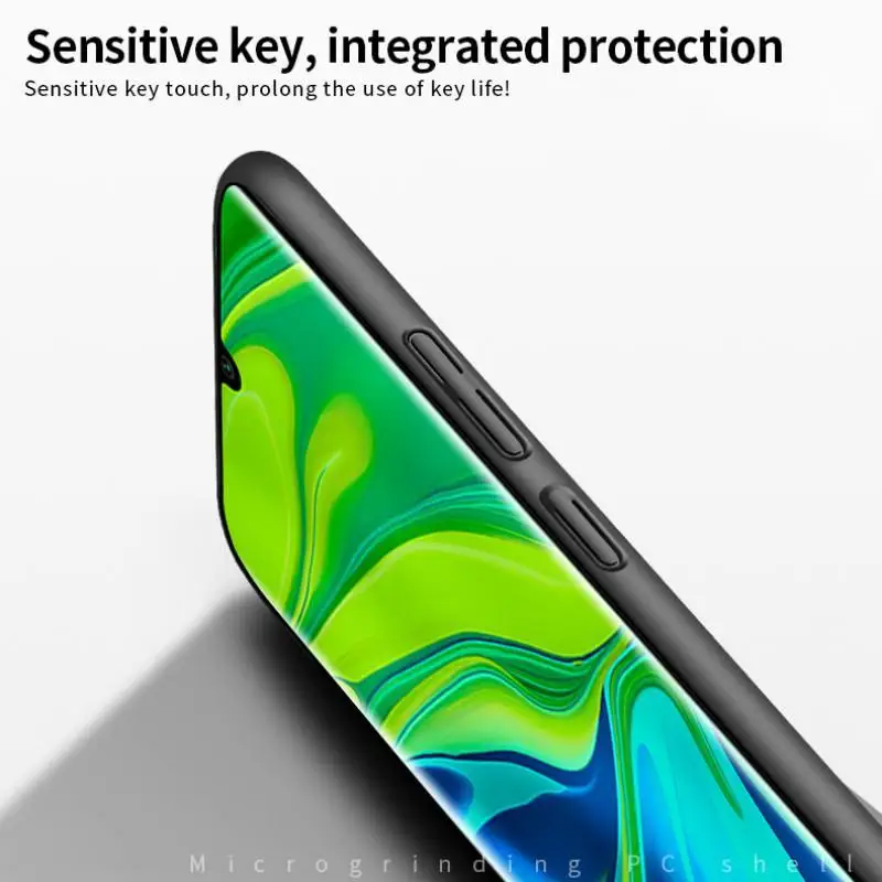 For Xiaomi Mi Note 10 CC9 Pro Case Ultra-thin Hard PC Cover Matte Frosted Protective Capa Fundas |