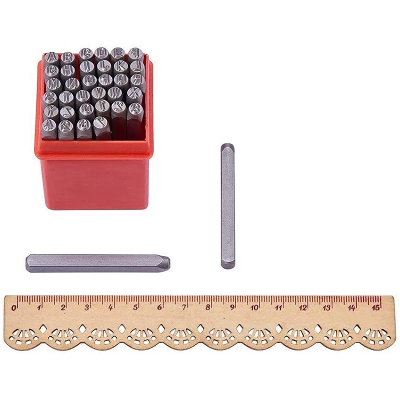 36Pcs Iron Seal Letter A-Z Number 0-9 Combination DIY Black Stamp | Дом и сад