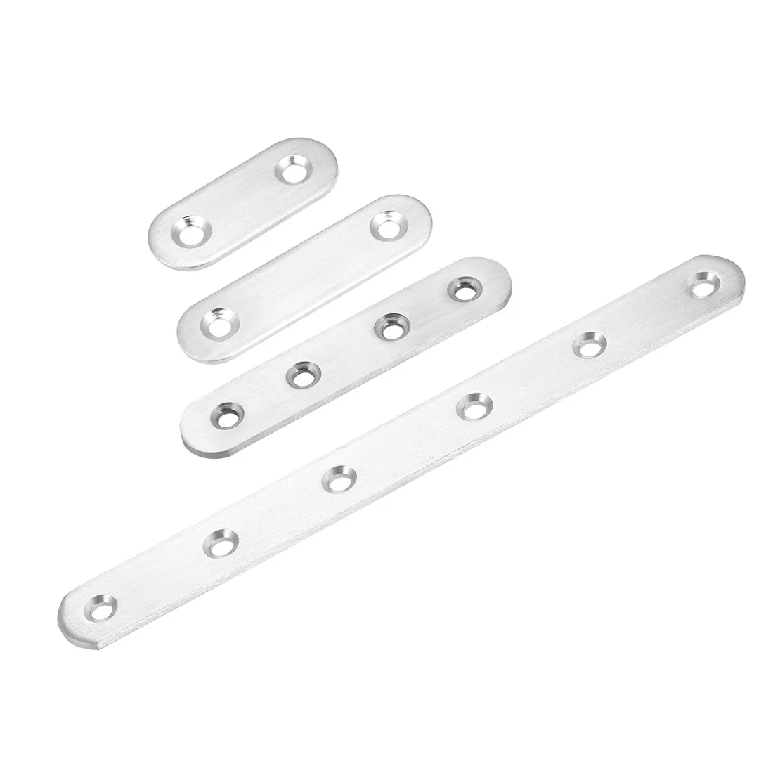 Uxcell 4 шт. ремонтная пластина 78x2 0/100x1 7/100x2 0/128x2 0/157x2 0/197x20 мм плоский крепежный