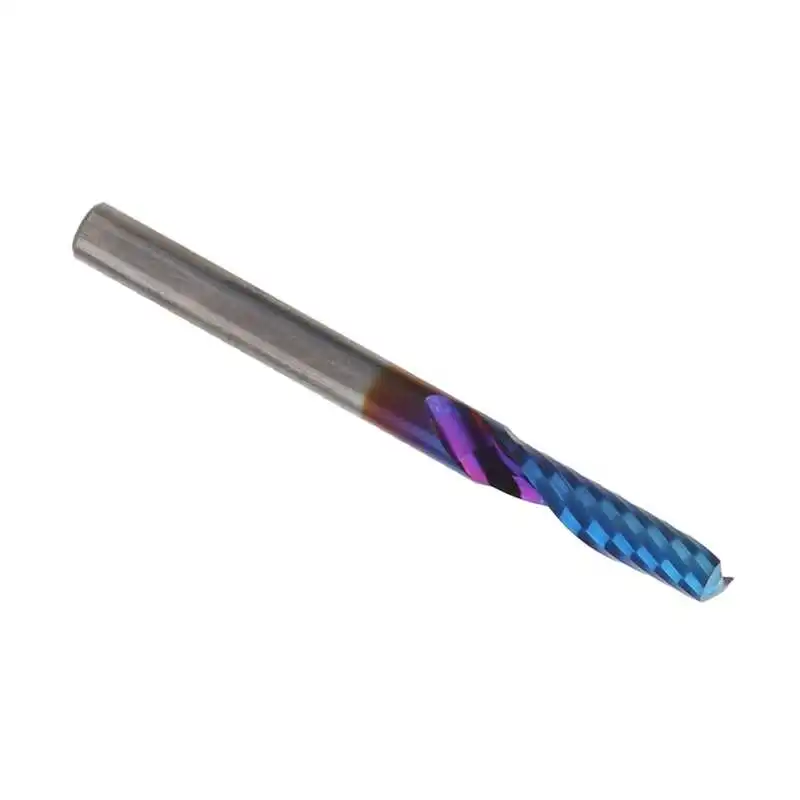 Концевая фреза с ЧПУ для работы по дереву спиральная одно лезвие Вольфрамовая