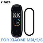 Защитная пленка из мягкого 3d-стекла FIFATA для Xiaomi Mi Band 4 HD, полноэкранная Защитная пленка для смарт-браслета Mi Band 56 NFC