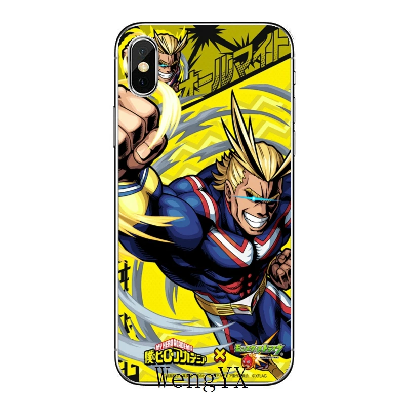 Мягкий силиконовый чехол all might My Hero моя геройская Академия для телефона Samsung Galaxy J7