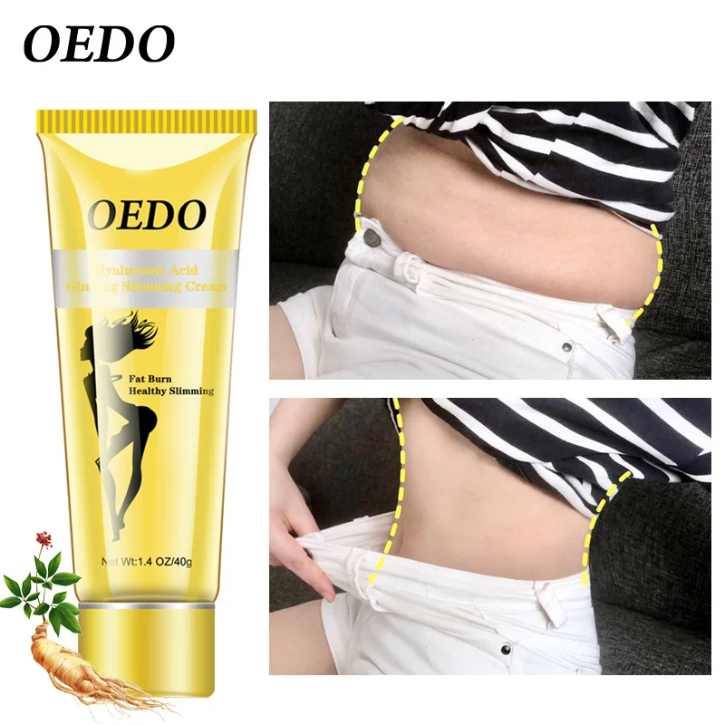 

1PCS Hyaluronic Acid Ginseng Slimming Cream Reduce Cellulite Lose Weight Burning Fat Slimming Cream Health Care Burning Creams