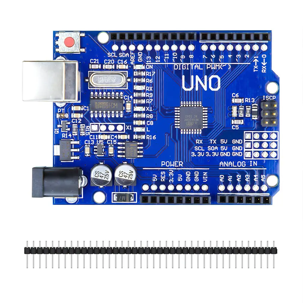 

Плата R3 для видеокарты ATMEGA328P ATMEGA16U2, в наличии, совместима с высокоскоростным контроллером микропроцессора, 1 комплект
