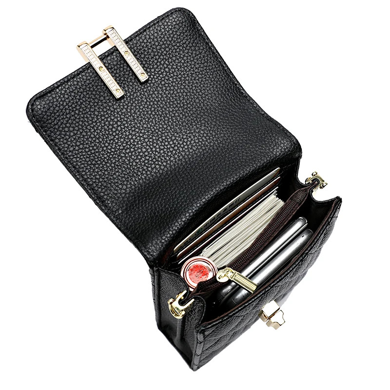 Сумка Wmnuo для сотового телефона с защитой от излучения мессенджер замком и