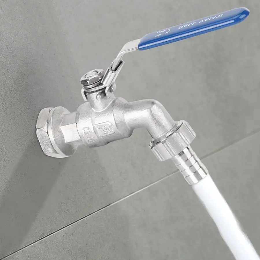 Шланг из нержавеющей стали для пивоварения 1/2 дюйма кран шаровой бесшовная