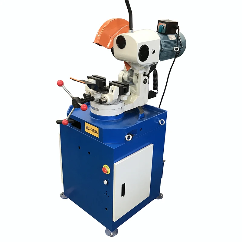 MC315A Станок для резки труб cnc автоматический MC425CNC нержавеющая сталь железо медь алюминий металлический труборезный станок - Цвет: MC315A