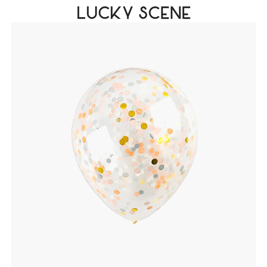 

Lucky Scene Гелиевые шары с конфетти 10 дюймов