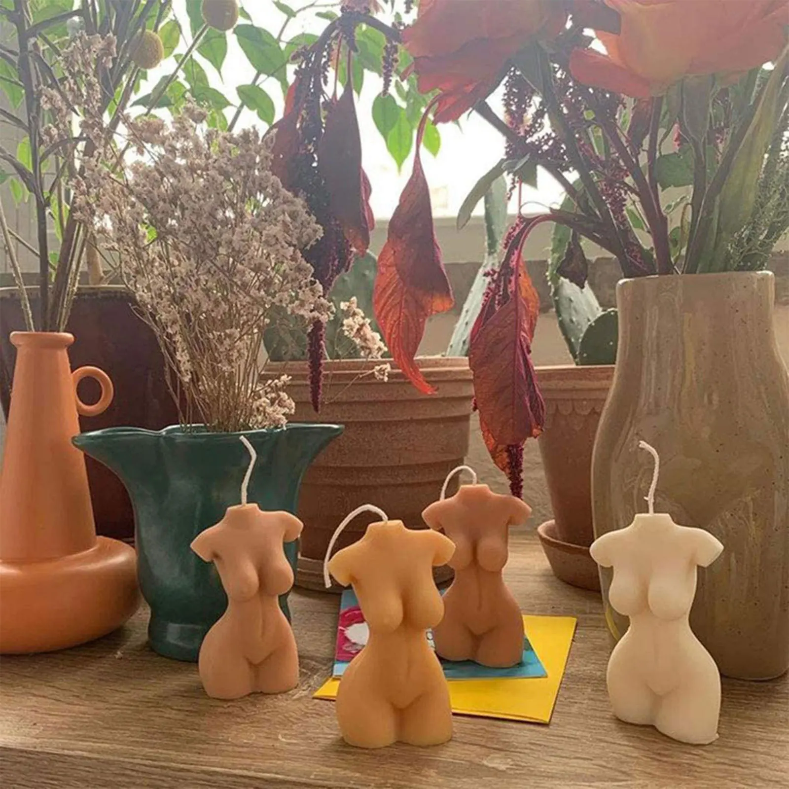 Силиконовая форма для свечей женщин сделай сам изготовление креативные формы