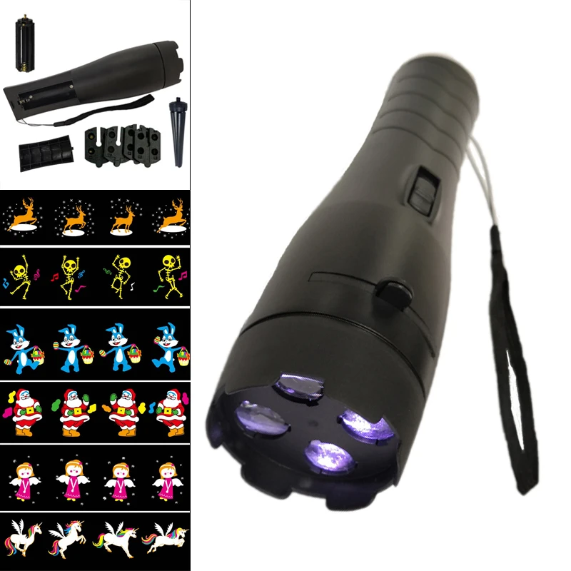 Аниме фильм карты анимация LED сценические огни игрушка фонарик лазерный проектор