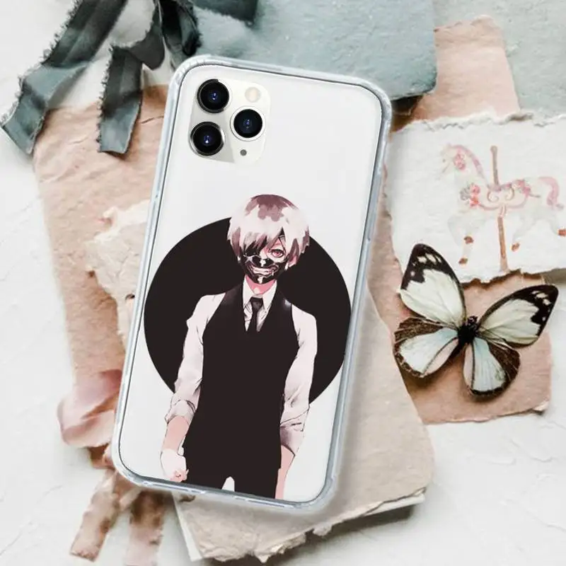 

anime JUUZOU SUZUYA Tokyo Ghouls Phone Case for iPhone 11 12 pro XS MAX 8 7 6 6S Plus X 5S SE 2020 XR