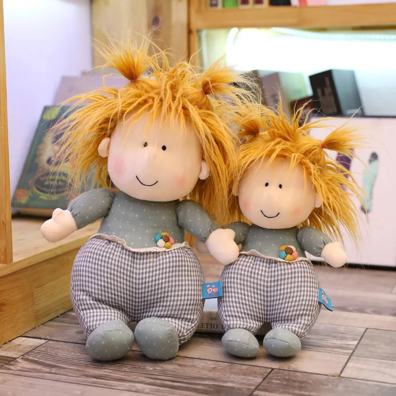 Милые плюшевые куклы маленькой сестры набивные игрушки принцессы для девочек