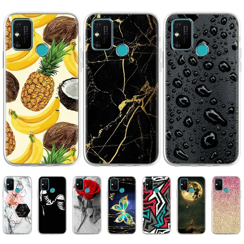 

TPU Case For Huawei Honor 8A Cases Silicon Pattern Painted Funda On Honor 9C 9A 9S 9 Lite Honor 8C 8X 10X Lite Soft Cute Cover