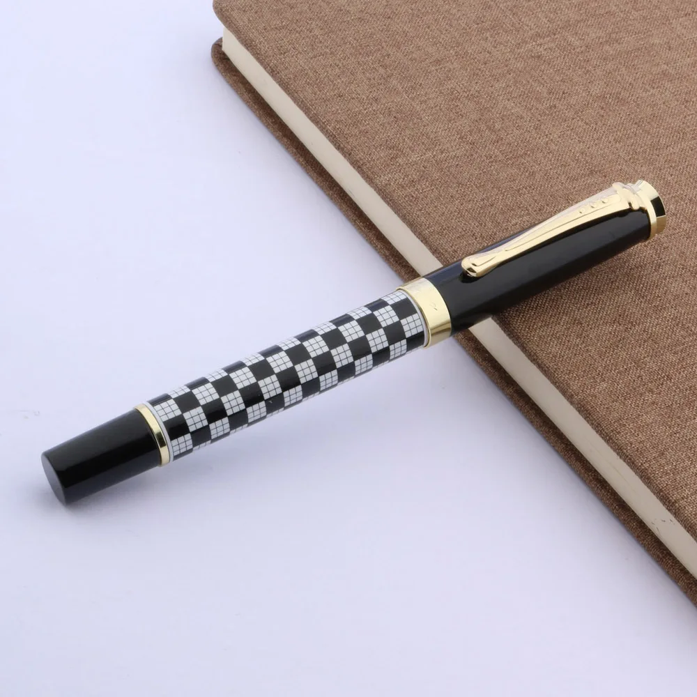 Шариковая ручка Jinhao 500 черно-белая шариковая | Канцтовары для офиса и дома