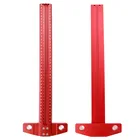 Алюминиевый сплав T отверстие позиционирования метрической измерительной линейкой; 300-600 мм точность маркировки T-правило скребок линейка; Деревообработка Инструмент