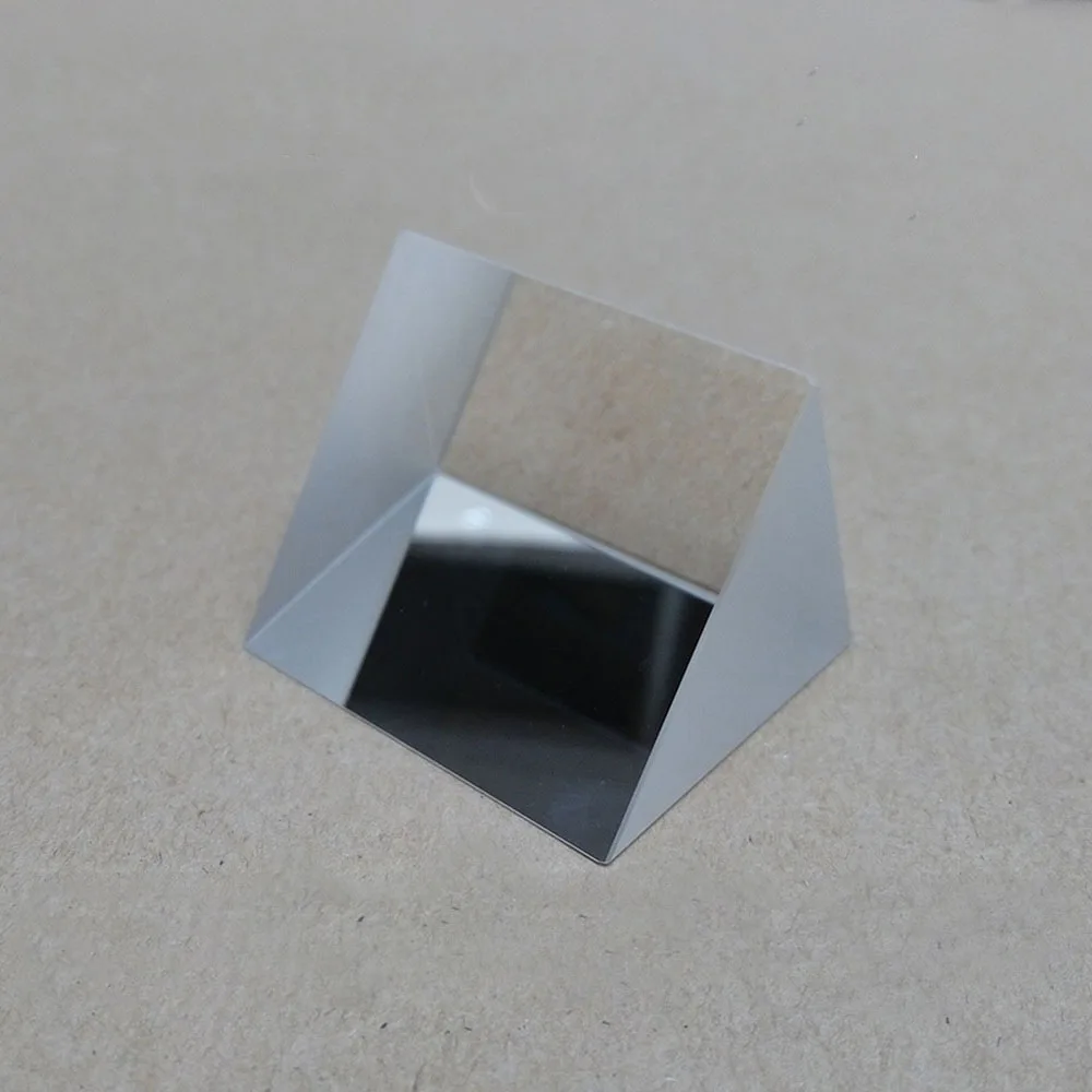 Оптическое стекло Светоотражающие призмы 40*40*40*30 мм Isosceles правый треугольный