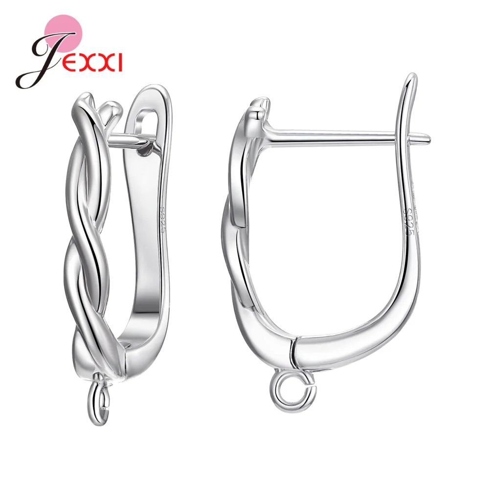 925 пробы серебряные аксессуары для бижутерии материал наращивания волос клип