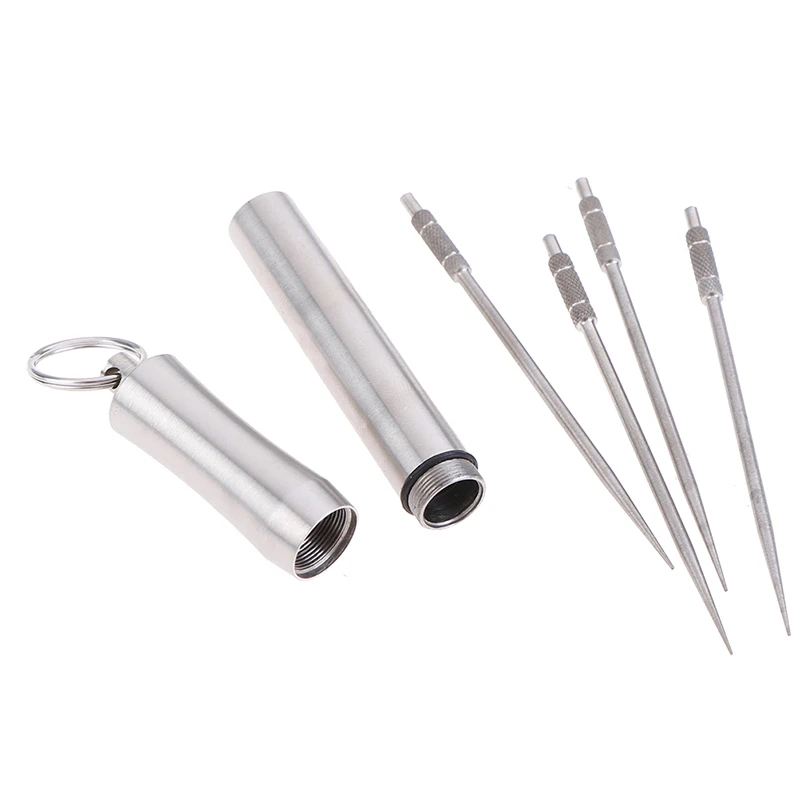 

Портативный Держатель Для Зубочисток из нержавеющей стали, водонепроницаемый дорожный контейнер для хранения зубочисток, нержавеющий, для...