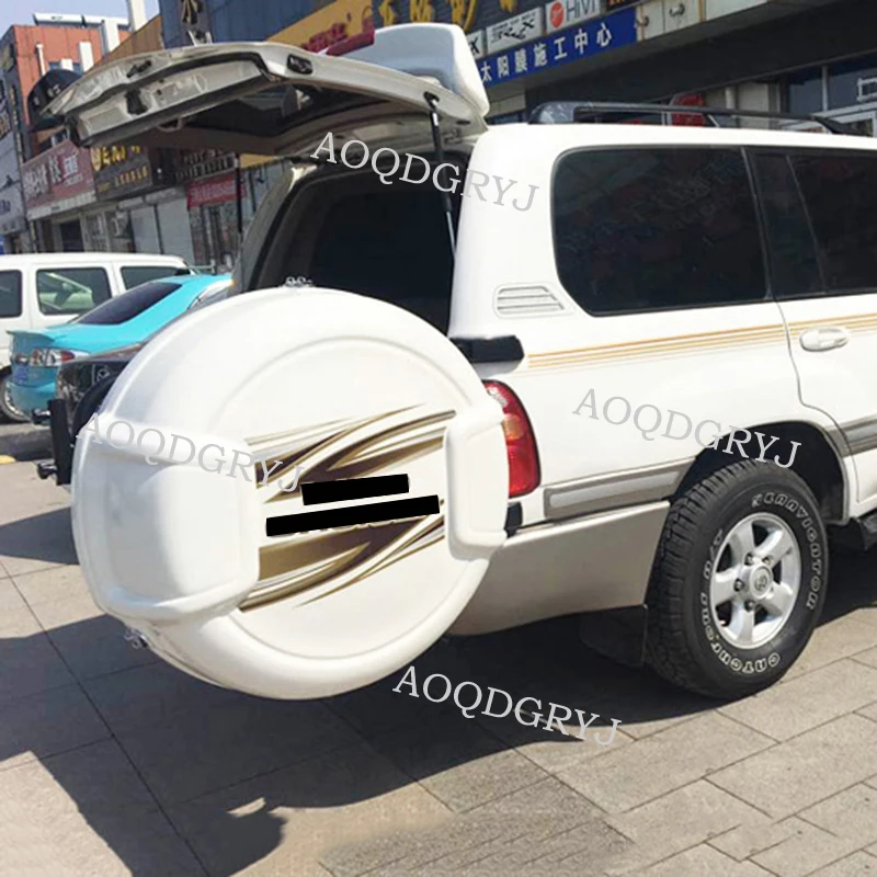 Жемчужно-белый литой запасной корпус шины комплект подходит для TOYOTA Land Cruiser