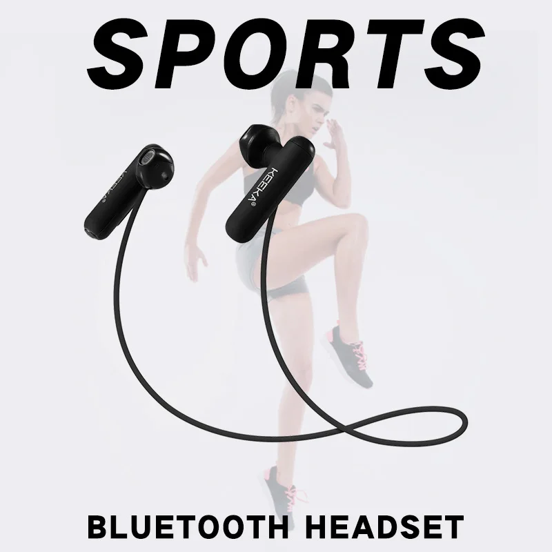 Наушники FOOVDO с Bluetooth беспроводные наушники шейным ободом и микрофоном