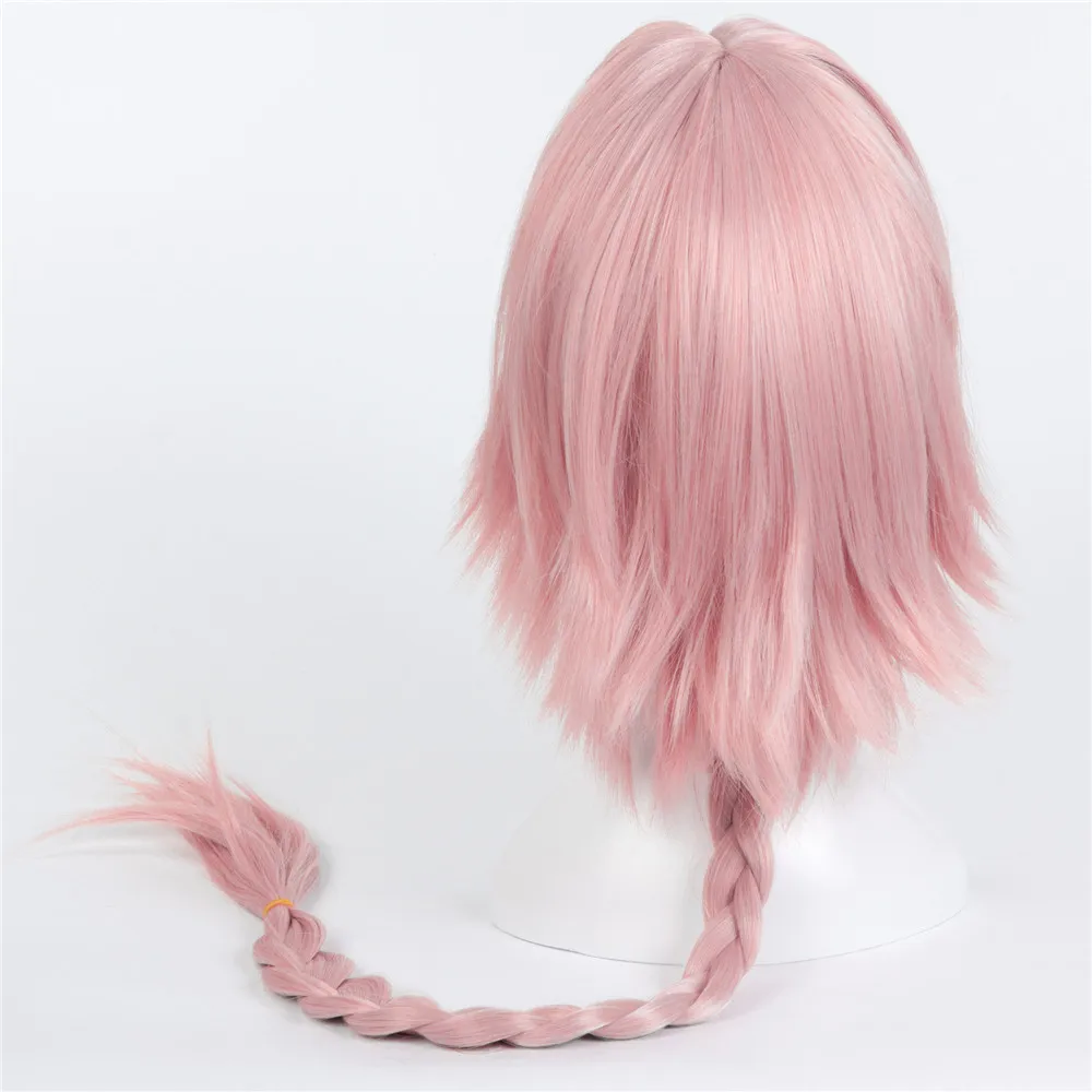 FGO Fate/большой заказ Astolfo косплей парик для женщин девочек 60 см длинные прямые