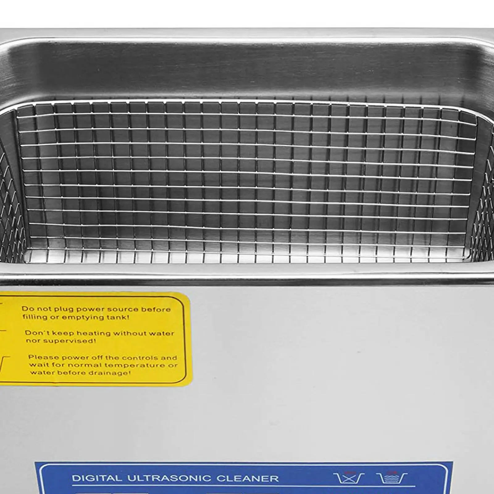 

Powerful Stainless Steel 15 L Liters Ultrasonic Cleaner 760W Digital Heater Timer
